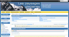 Desktop Screenshot of geoglaciaire.net
