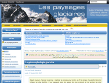 Tablet Screenshot of geoglaciaire.net
